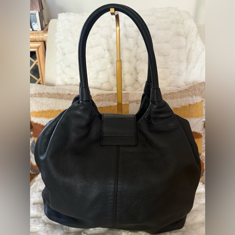 Kate Spade New York Bexley Stevie Black Pebbled Leather Shoulder Bag - Picture 2 of 9